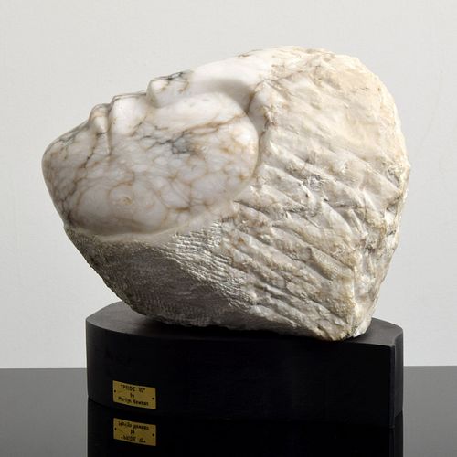 Large Marilyn Newman Marble Sculpture