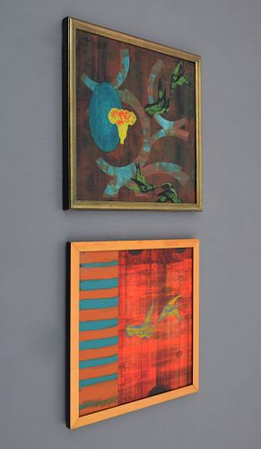 2 Paul Aho Paintings