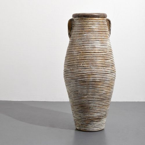Monumental Handled Floor Vase/Vessel