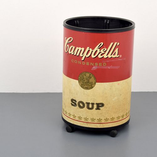 Large Campbell's Soup Cooler, Andy Warhol Design