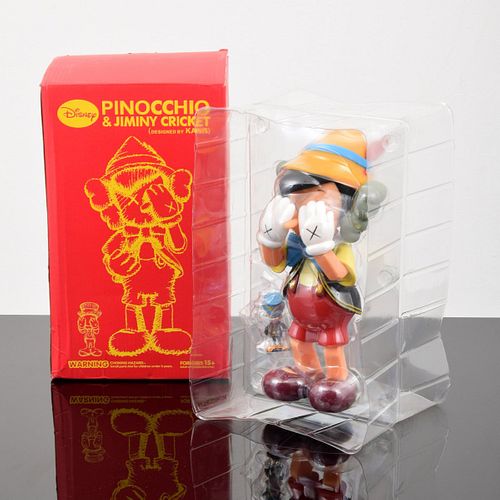 KAWS "Pinocchio & Jiminy Cricket (KAWS Design/Disney)," 2010