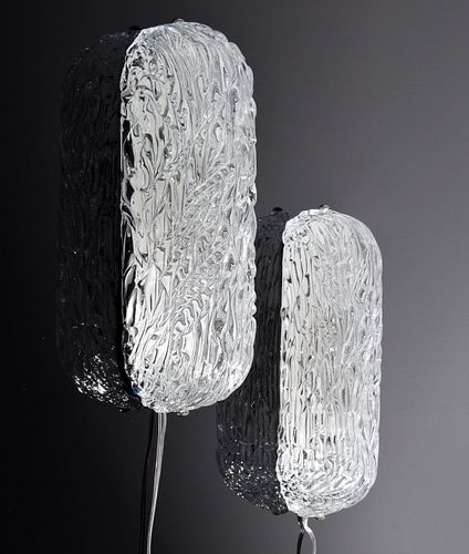 Pair of Murano Sconces, Manner of Barovier & Toso
