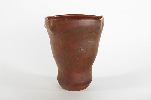 Robert Turner, Vase (Round to Square), 1981