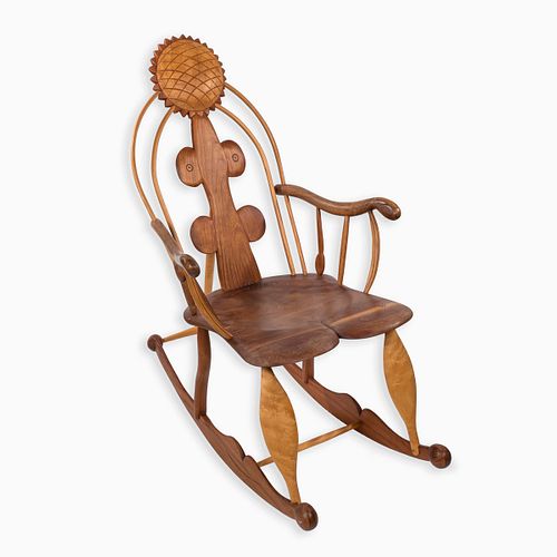 Tommy Simpson, 'Yummy Cakes' Rocking Chair, ca. 1985