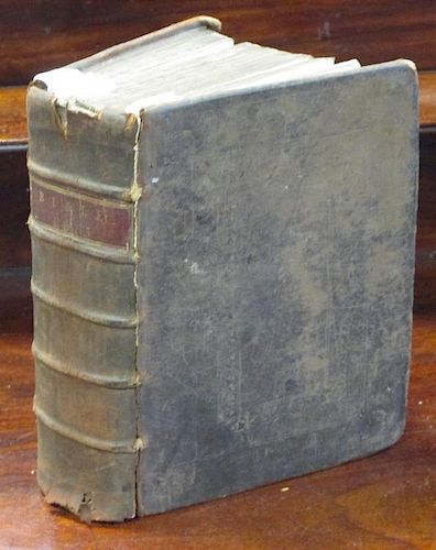 Three 17th century Bibles. London 1619, Bonham Norton and John Bill, NT title present, lacks general