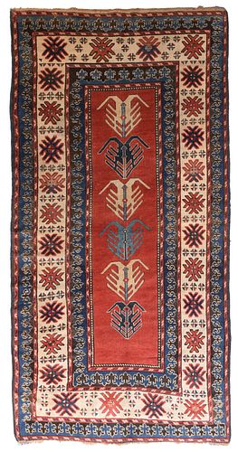 Antique Kazak Long Rug, 5'2'' x 10'1''