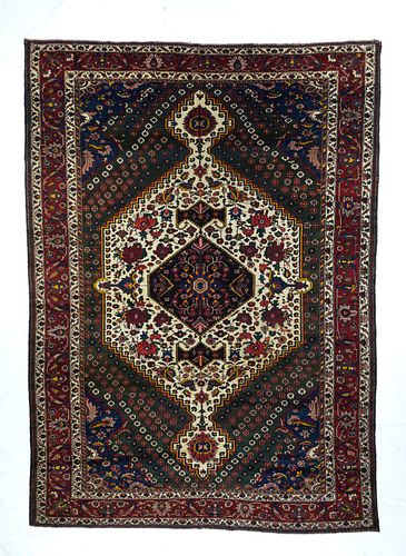 Vintage Persian Bakhtiari, 7'1" x 9'11"