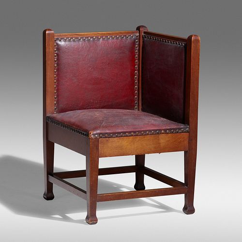 Roycroft, Corner chair, model 32