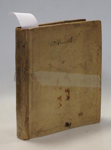 Alburgh, South Norfolk. A manuscript accounts book circa 1793-1837, 8vo, including records of poor r