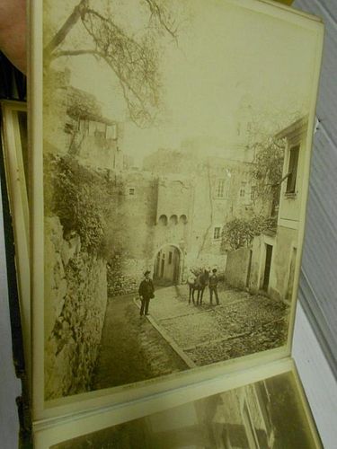 HOWARD (Dorothy, The Lady Henley) A photograph album dated 1894, oblong 4to, with mainly Italian art