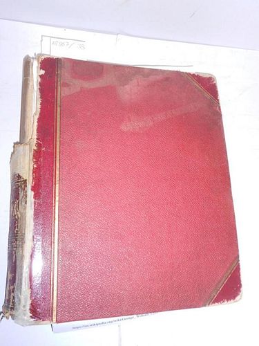 HUXLEY (Aldous) and others A Victorian scrap album formerly belonging to Lucy Lyttelton (daughter of