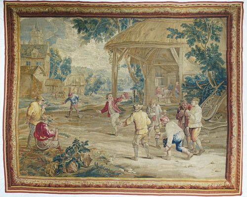 Antique French Tapestry, 8'5" x 10'6"