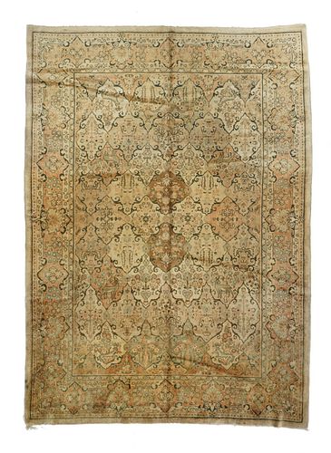 Vintage Persian Sarouk, 7' x 10'1"