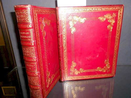 BEATTIE (William) Scotland, London: George Virtue 1838, 2 vols., 4to, engravings by Bartlett, Allom