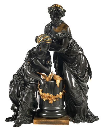 PIERRE-LOUIS DETRIER (French, 1822-1897) Bronze