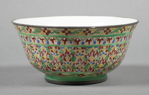Chinese Enamel Bowl 