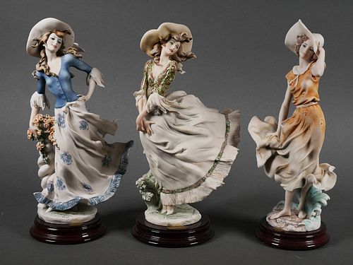 3 Armani Sculptures Lady Jane Scarlett and April 