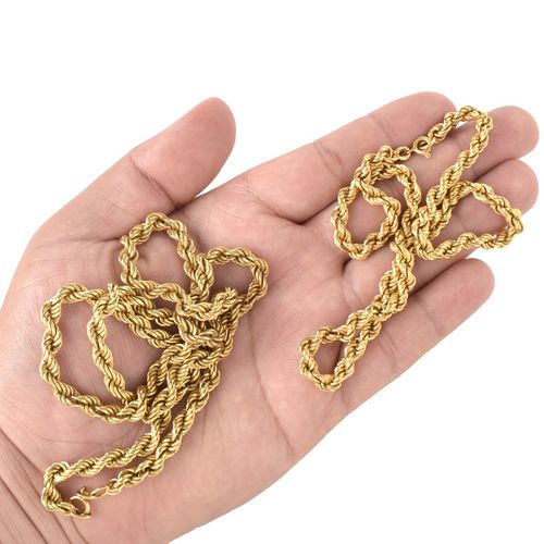 18K Rope Chains