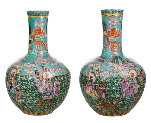 Asian Floor Vases