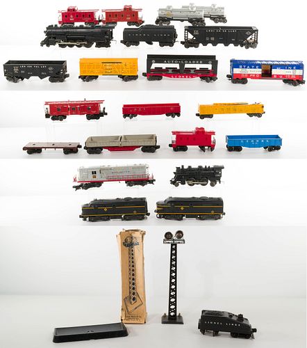 Lionel 'O' Gauge Model Train Assortment