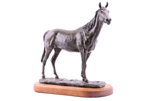 Earle E. Heikka (1910-1941) Bronze Horse c. 1934