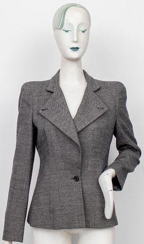 Alexander McQueen Women's Wool Blazer, Size 44