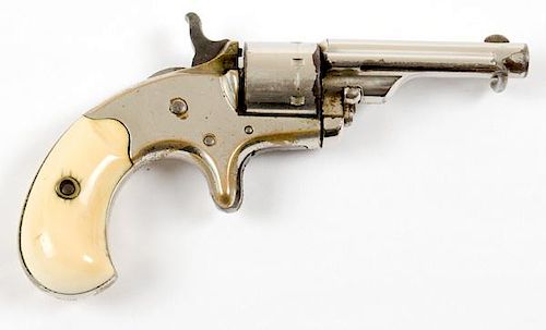 Colt Open-Top Revolver with Side Rod Ejector 