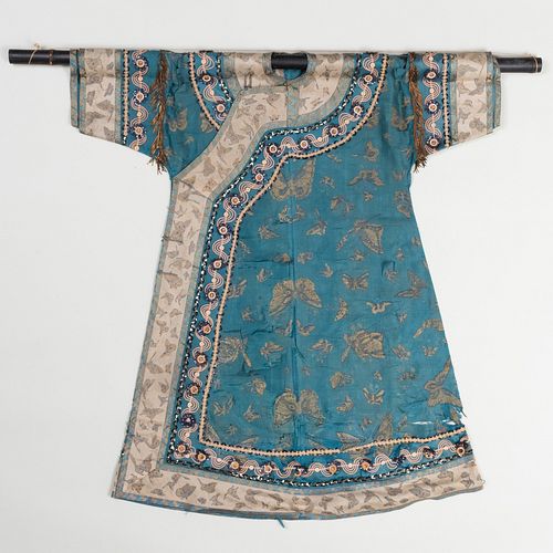 Chinese Robe with Western Embellishments