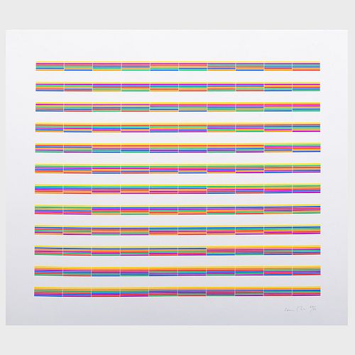 Laura Grisi (1939-2017): Stripes 