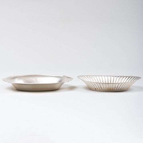 Two American Silver Dishes