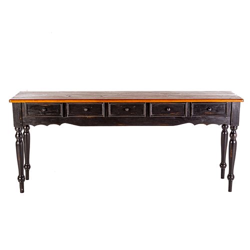 Pine Country Distressed Sofa Table