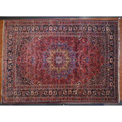 Bahktiari Carpet, Persia,13.4 x 17
