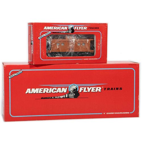 American Flyer by Lionel Milwaukee Road EP5 Loco & Caboose