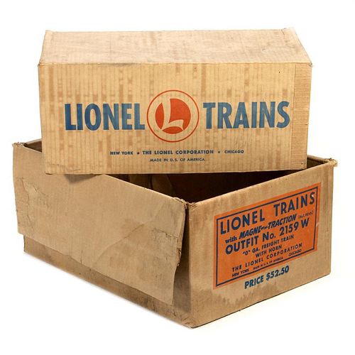 Lionel Original Boxes