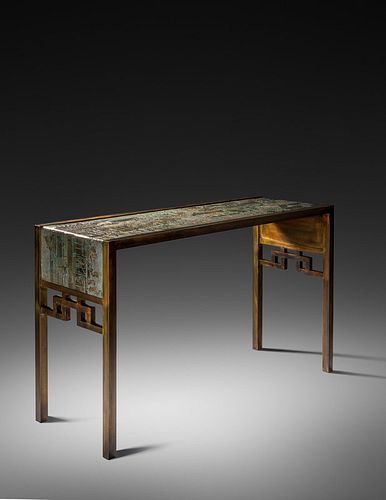 Philip and Kelvin LaVerne
(American, 1907-1987 | American, b. 1937)
Spring Festival Console Table