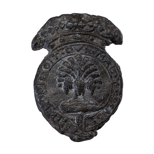 A Lead Funerary Badge for Thomas Manners, 1st Earl of Rutland