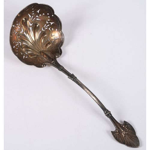 A Gorham Silver Lotus Ladle