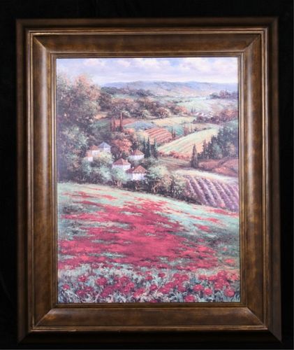 Large Castellan Vineyard Landscape by Hulguy