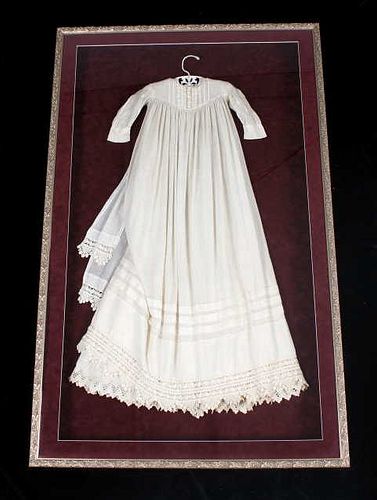 Late 19th Century Heirloom Christening Gown