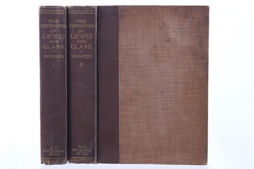 The Expedition of Lewis And Clark By Hosmer V I&II