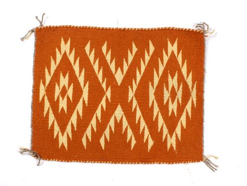 Navajo Crystal Rug from Crownpoint by Lolita Perry