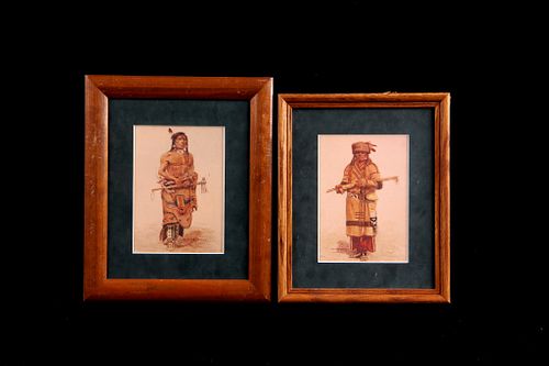 Signed O.C. Seltzer Native American Prints