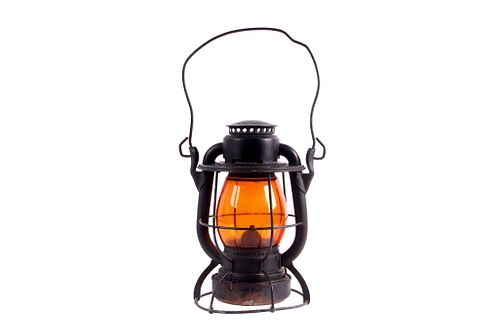 Dietz Vesta N.Y.C. Lines Amber Globe Lantern
