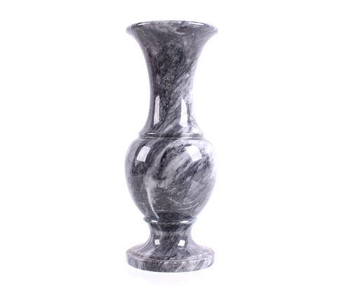 Coastal Gray Quarts Stone Flower Vase