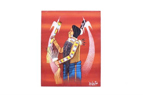Dau-Law-Taine Kiowa Spirit Painting 2020