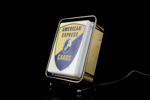 American Express Card  Counter Light