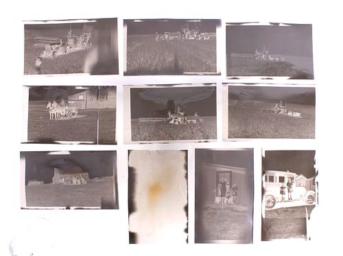 1920's Montana Photo Negatives On Film