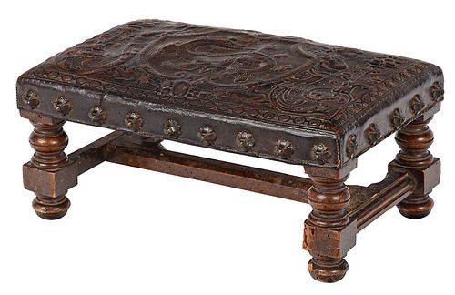 Rare Borghese Attributed Footstool 
