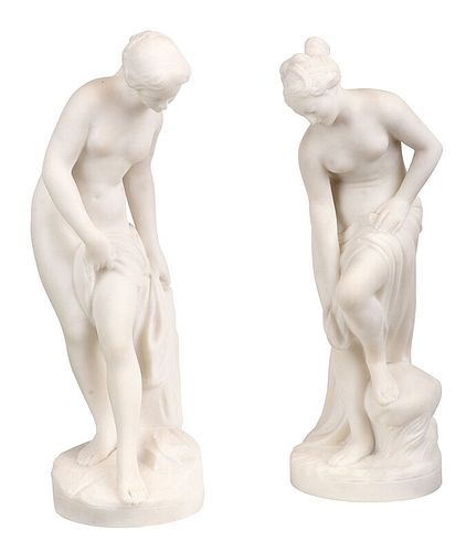 Two Classical Style Marble Sculptures