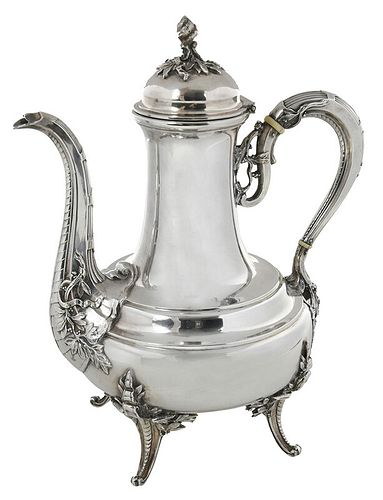 French Silver Coffee Pot